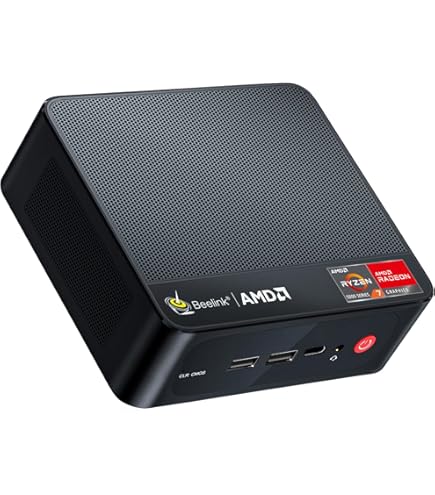 ミニBeelink GTR5 Ryzen9 5900HX 32GB 500GB Beelink GTR5 Ryzen 9 5900HX 8C/16T, 7nm High-end Mini PC|32GB DDR4